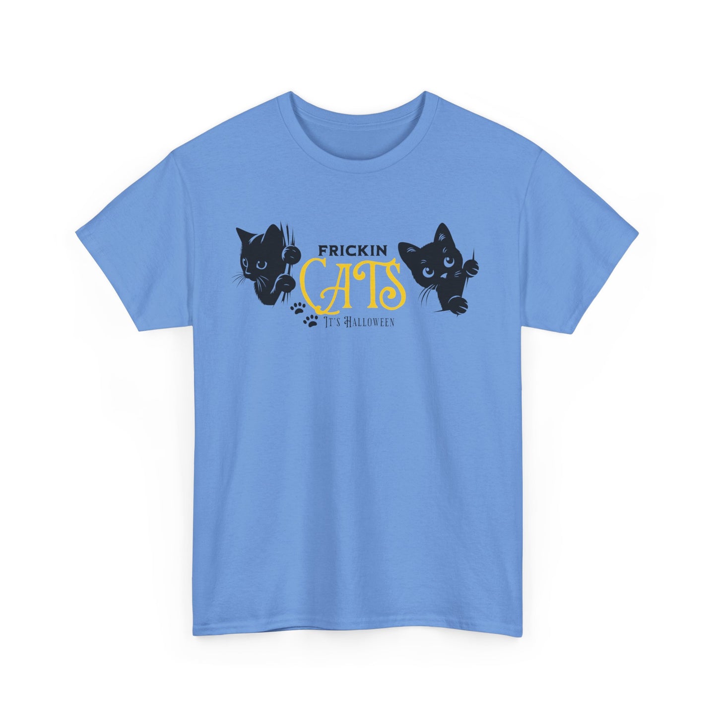 Unisex Heavy Cotton Tee - Frickin Cats