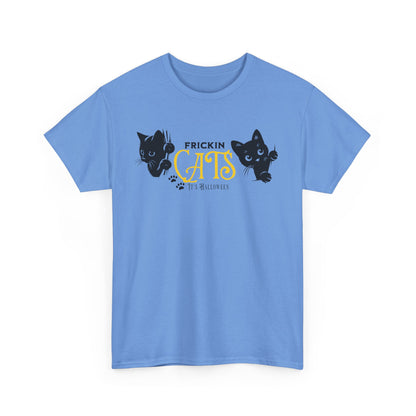 Unisex Heavy Cotton Tee - Frickin Cats