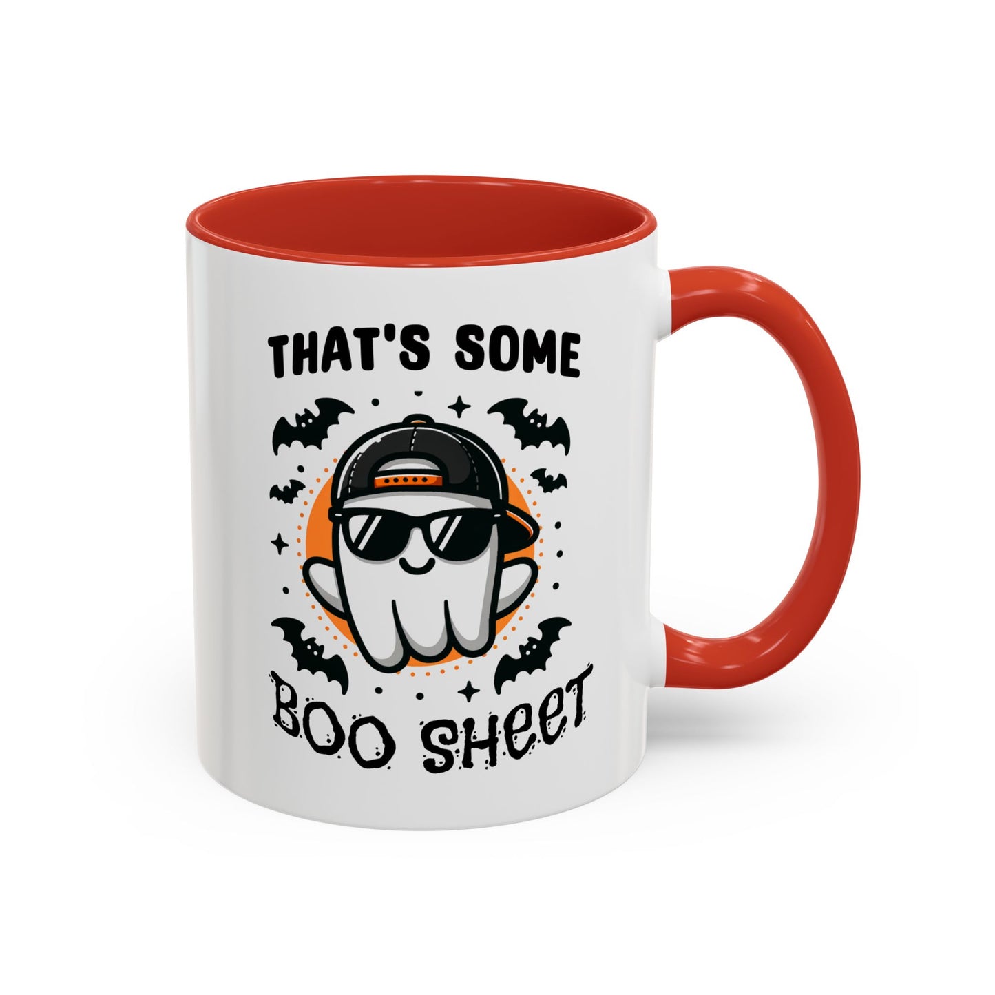 Halloween Accent Coffee Mug (11 oz) - That's Some Boo Sheet