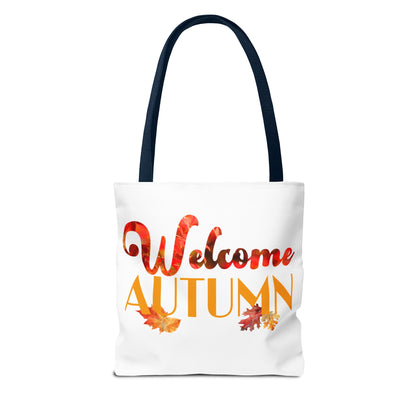 Welcome Autumn Leaves - Tote Bag (AOP)