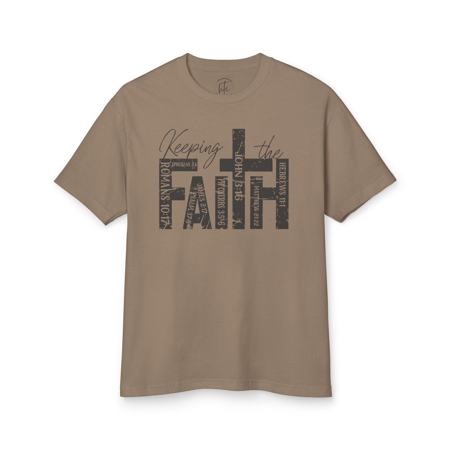 Keeping the Faith Unisex Garment-Dyed Heavyweight Cotton Tee