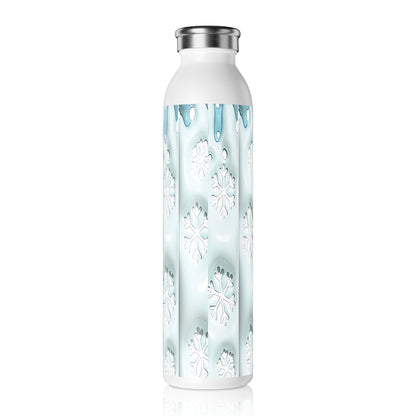 Melting Snowman Slim Water Bottle