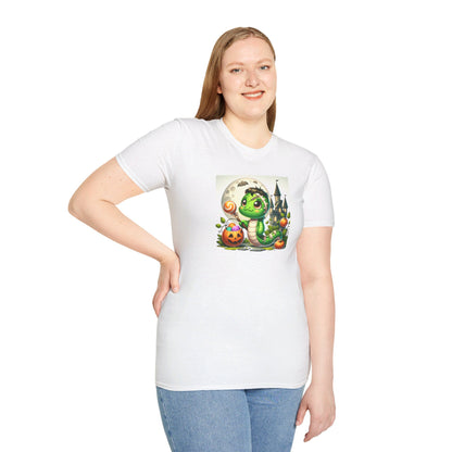 Halloween Snake T-Shirt - This cute baby Frankenstein snake is sure to instill cuteness overload instead of fear and terror.