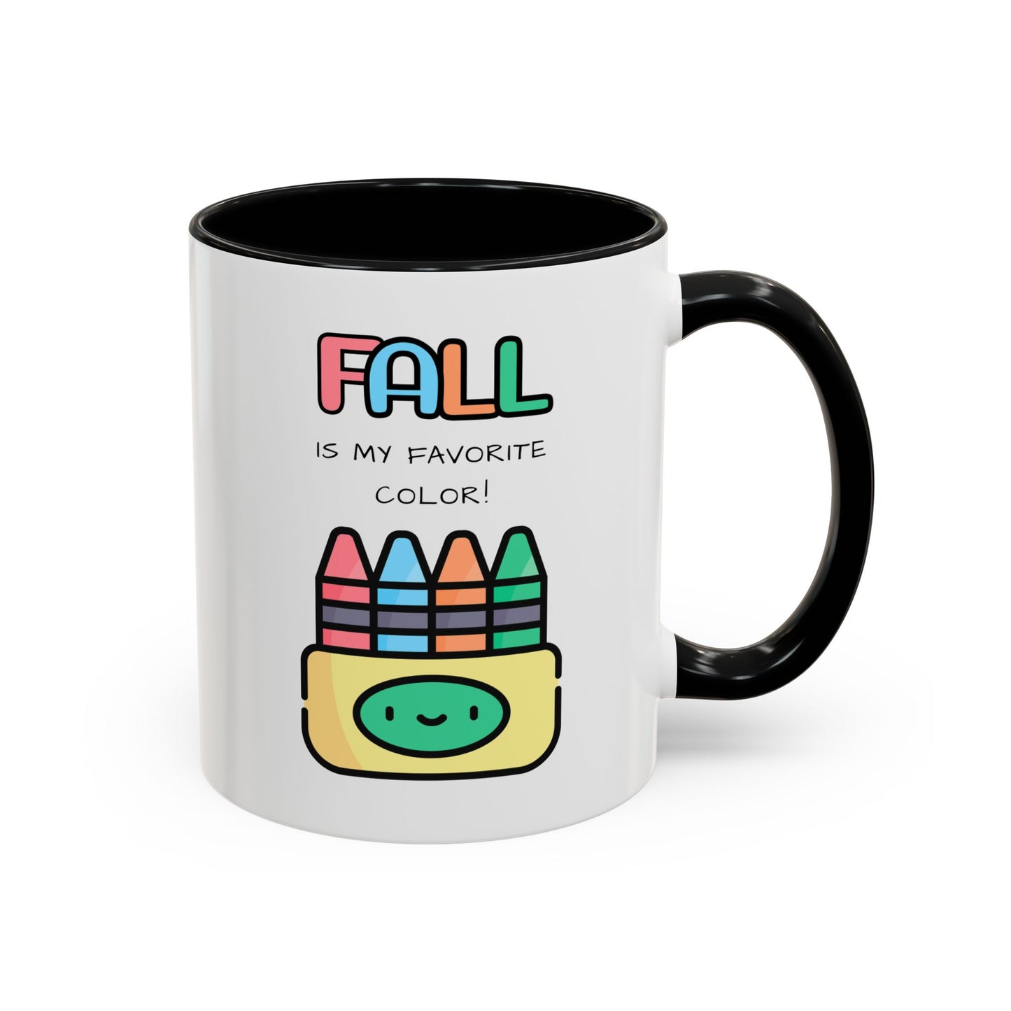 Fall Is My Favorite Color - Accent Coffee Mug (11 oz)