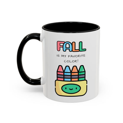 Fall Is My Favorite Color - Accent Coffee Mug (11, 15oz)