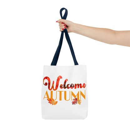 Welcome Autumn Leaves - Tote Bag (AOP)