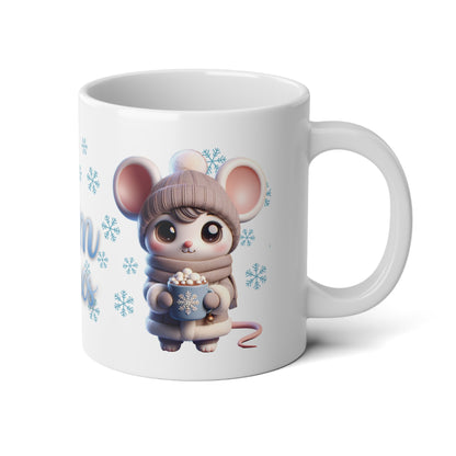 Warm Wishes Mouse Jumbo Mug, 20oz