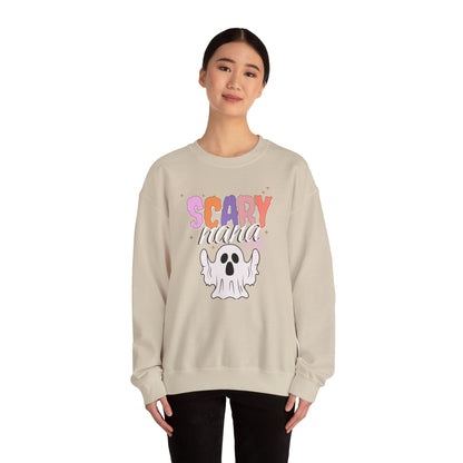 Unisex Heavy Blend™ Crewneck Sweatshirt - Scary Nana