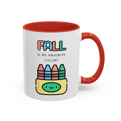 Fall Is My Favorite Color - Accent Coffee Mug (11, 15oz)