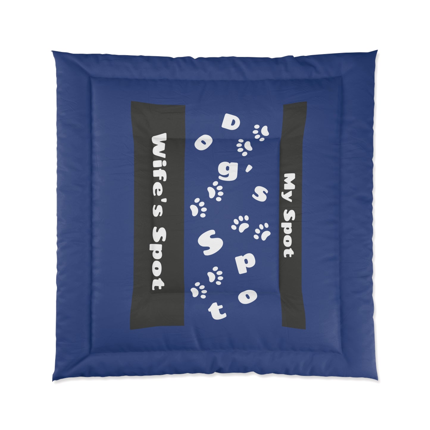 Dog's Spot Comforter - Blue