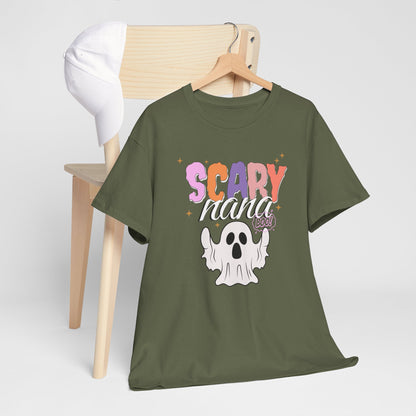 Unisex Heavy Cotton Tee - Scary Nana