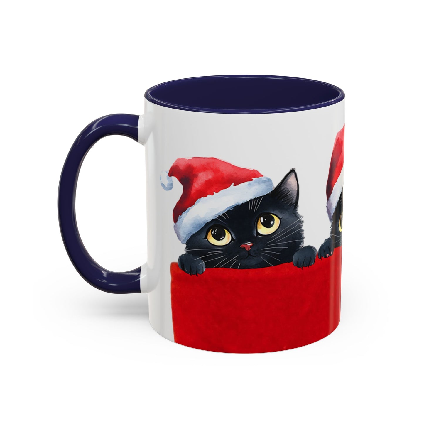 Accent Coffee Mug (11, 15oz) We 3 Kittens