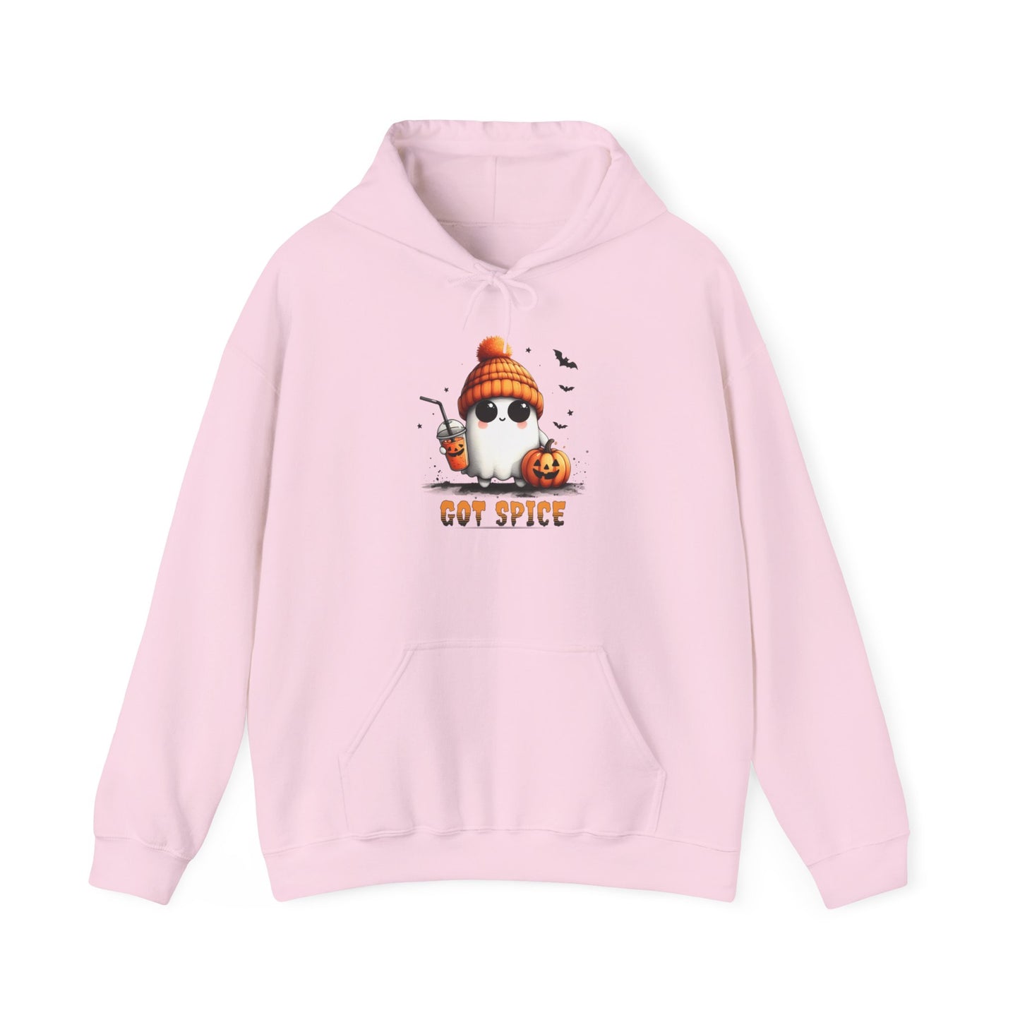 Unisex Heavy Blend™ Hooded Sweatshirt - Cute Ghost lookin' for some Spice