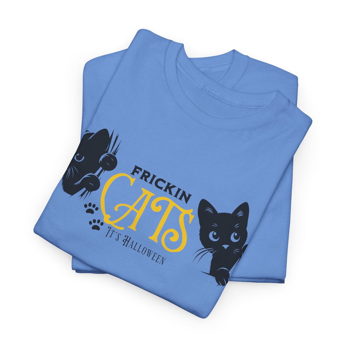 Unisex Heavy Cotton Tee - Frickin Cats