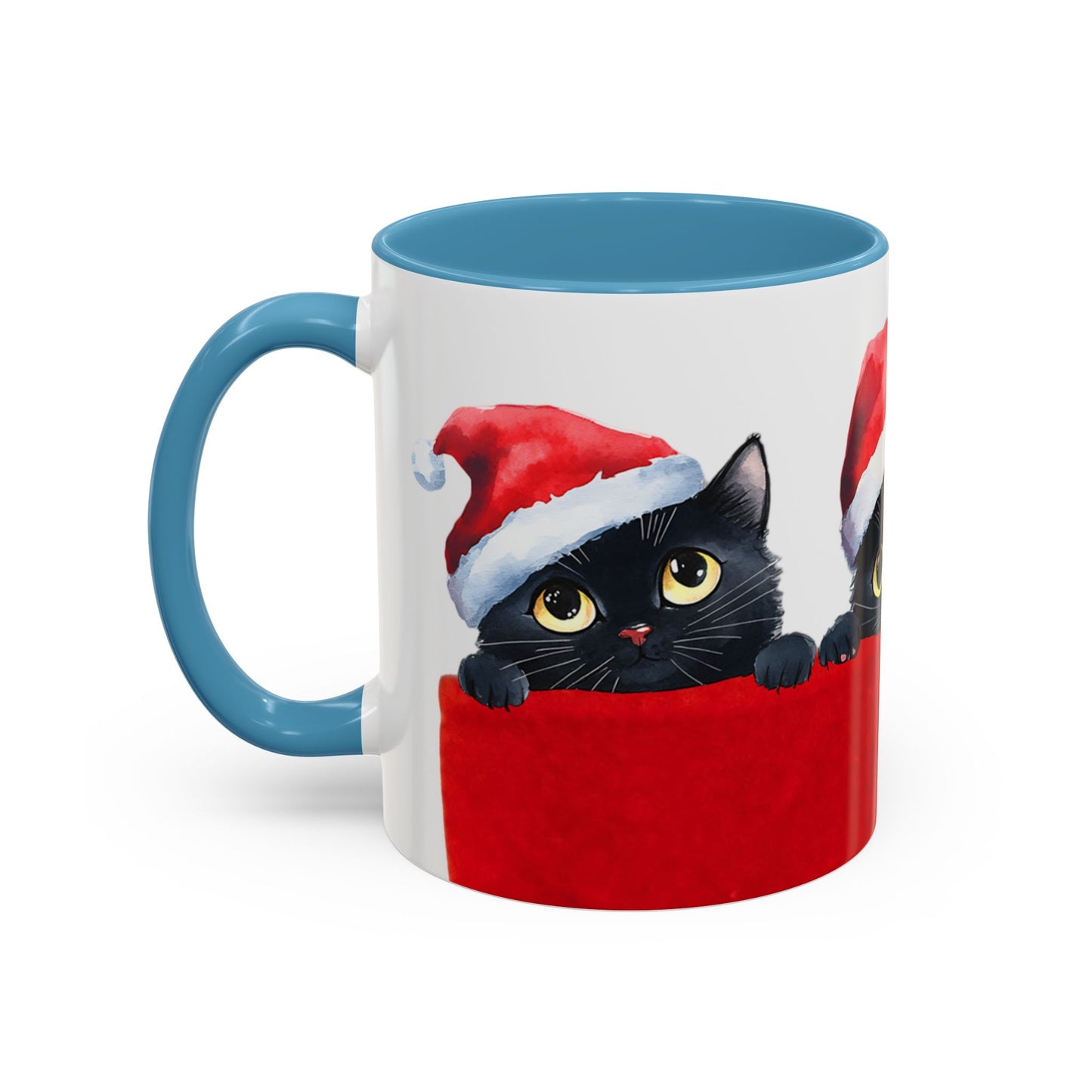 Accent Coffee Mug (11, 15oz) We 3 Kittens