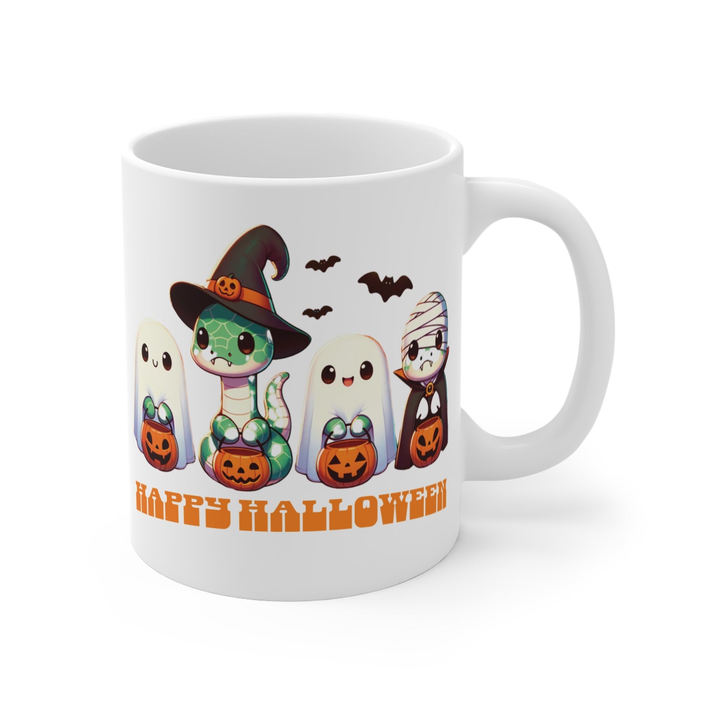 Mug - Cute Halloween Snake Hatchlings 11oz