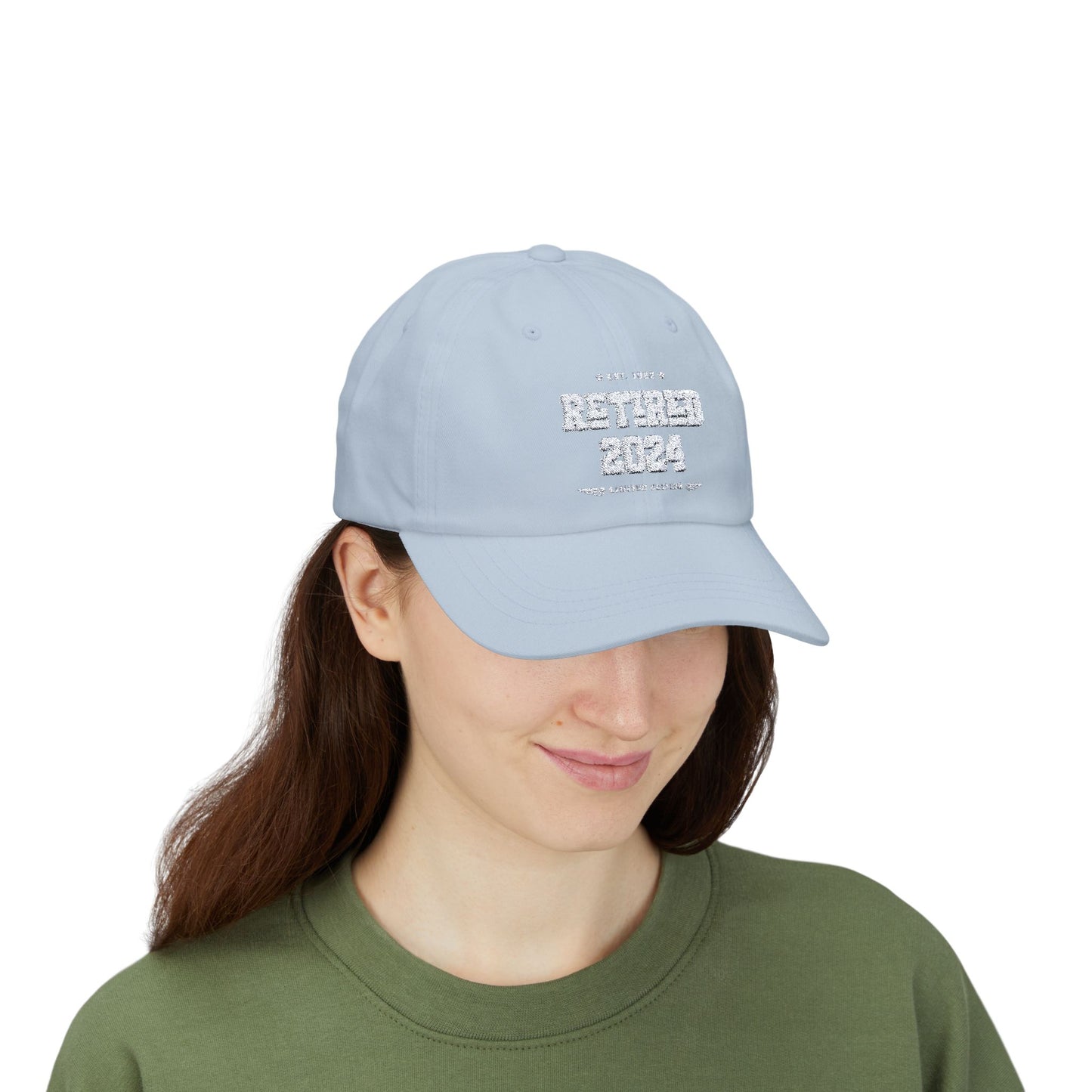 Embroidry "Retired" Custom Mom Cap