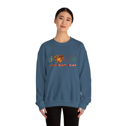 Unisex Heavy Blend™ Crewneck Sweatshirt - Fall Leaves