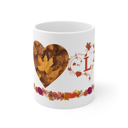 Mug 11oz - Fall Leaves