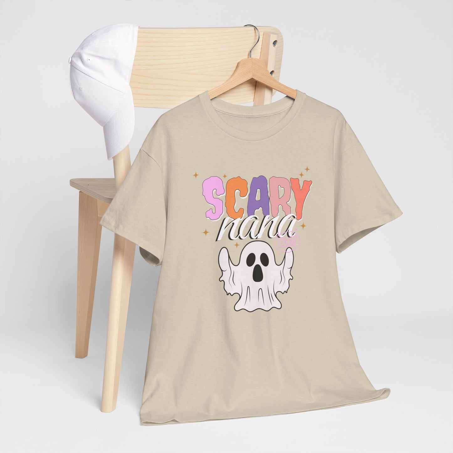 Unisex Heavy Cotton Tee - Scary Nana