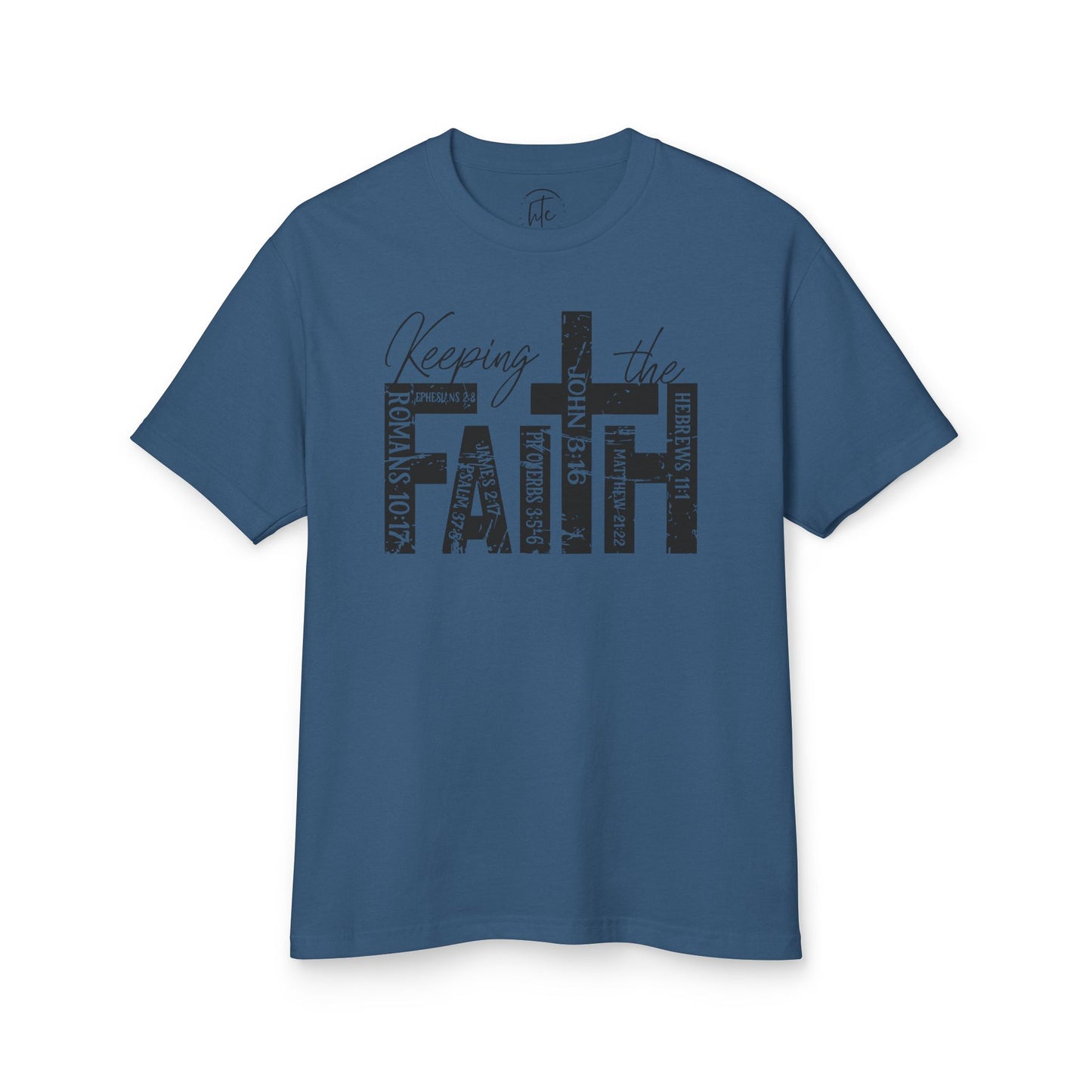 Keeping the Faith Unisex Garment-Dyed Heavyweight Cotton Tee