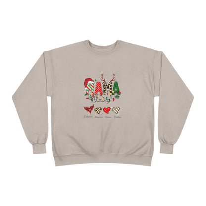 Mama Claus Personalized Unisex EcoSmart® Crewneck Sweatshirt