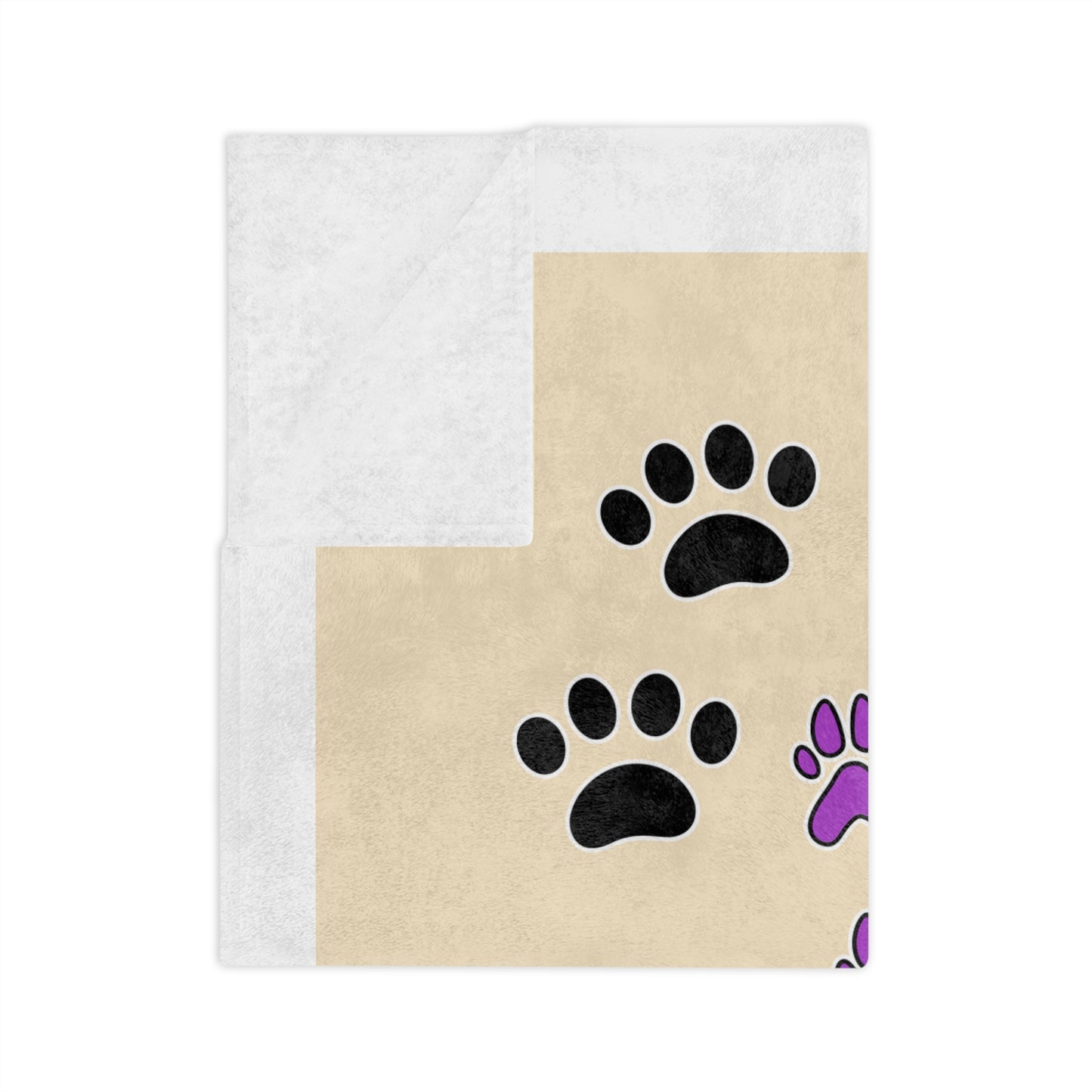 American Bulldog Velveteen Microfiber Blanket