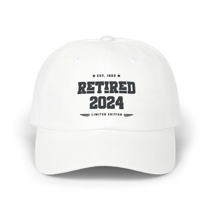 Embroidery Retired Dad Cap - Custom