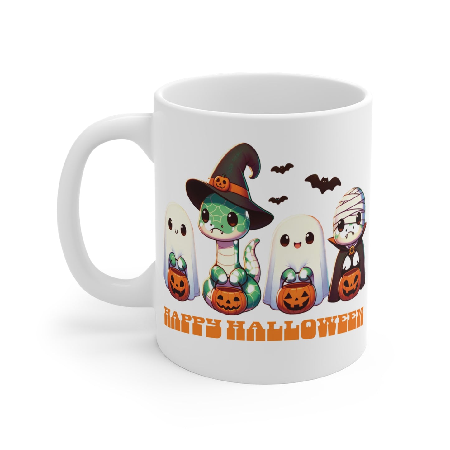 Mug - Cute Halloween Snake Hatchlings 11oz