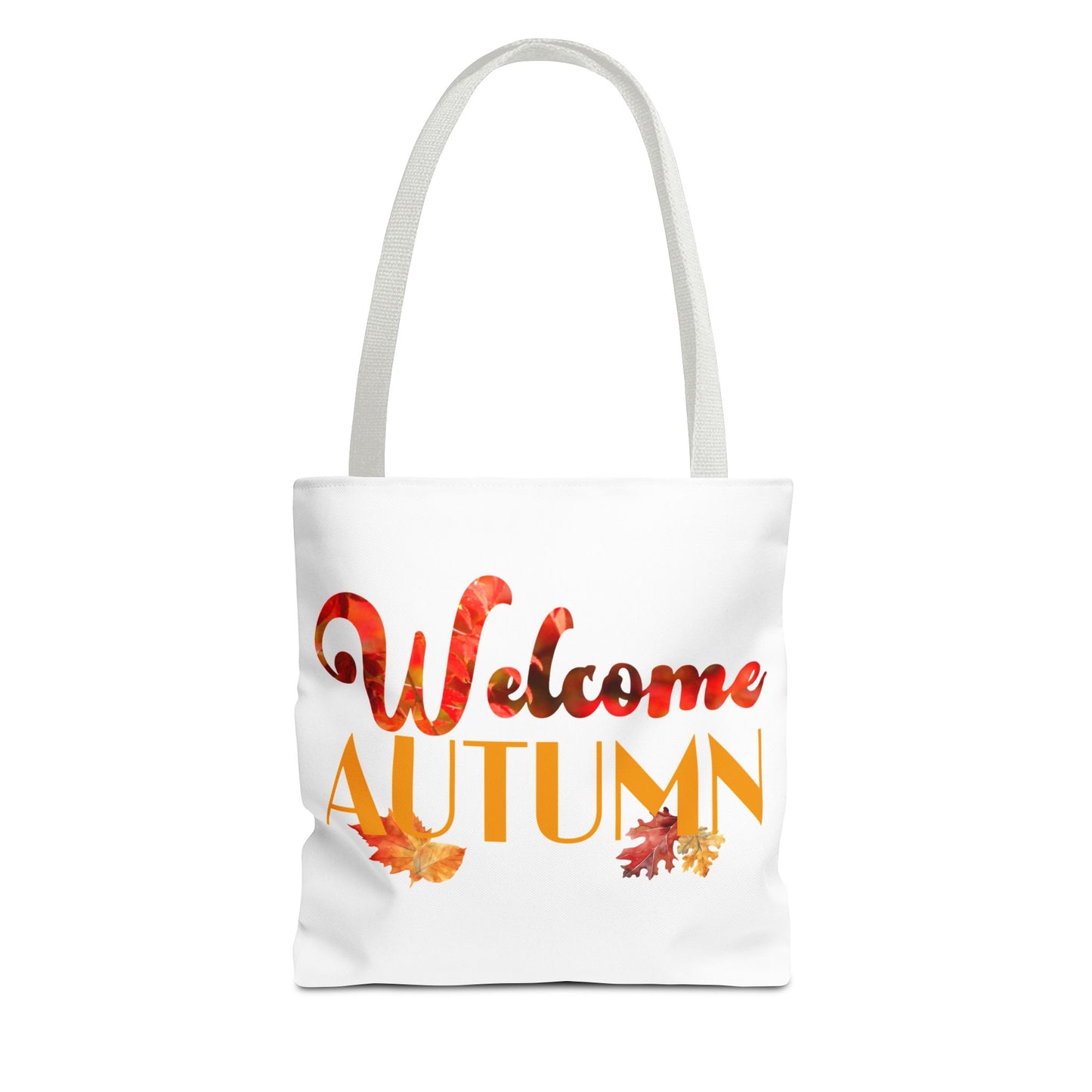 Welcome Autumn Leaves - Tote Bag (AOP)