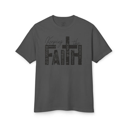 Keeping the Faith Unisex Garment-Dyed Heavyweight Cotton Tee