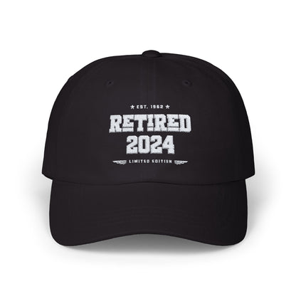 Embroidry "Retired" Custom Mom Cap