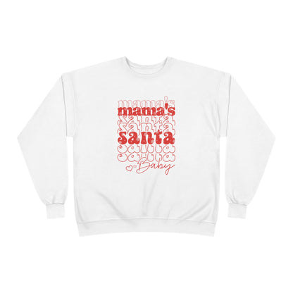 Mama's Santa Baby Unisex EcoSmart® Crewneck Sweatshirt