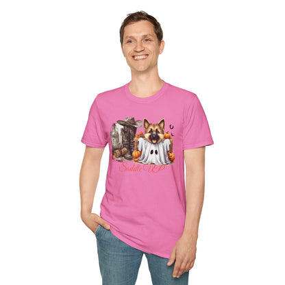 Germany Shepherd Puppy Halloween Softstyle T-Shirt