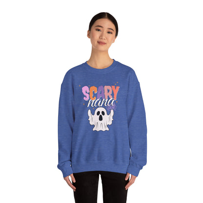 Unisex Heavy Blend™ Crewneck Sweatshirt - Scary Nana