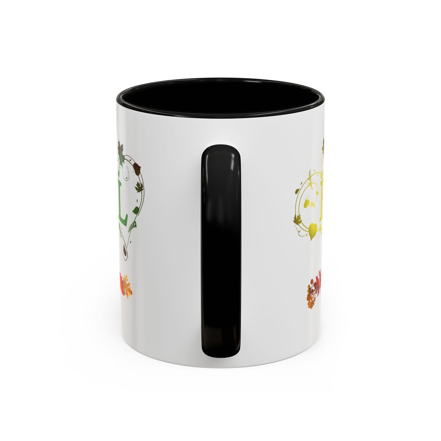 Accent Coffee Mug (11, 15oz) Fall Leaves