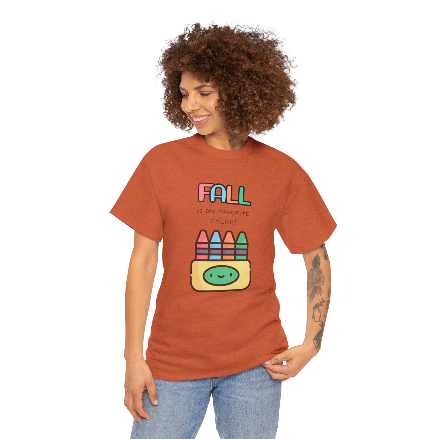 Fall Is My Favorite Color - Unisex Heavy Cotton Tee