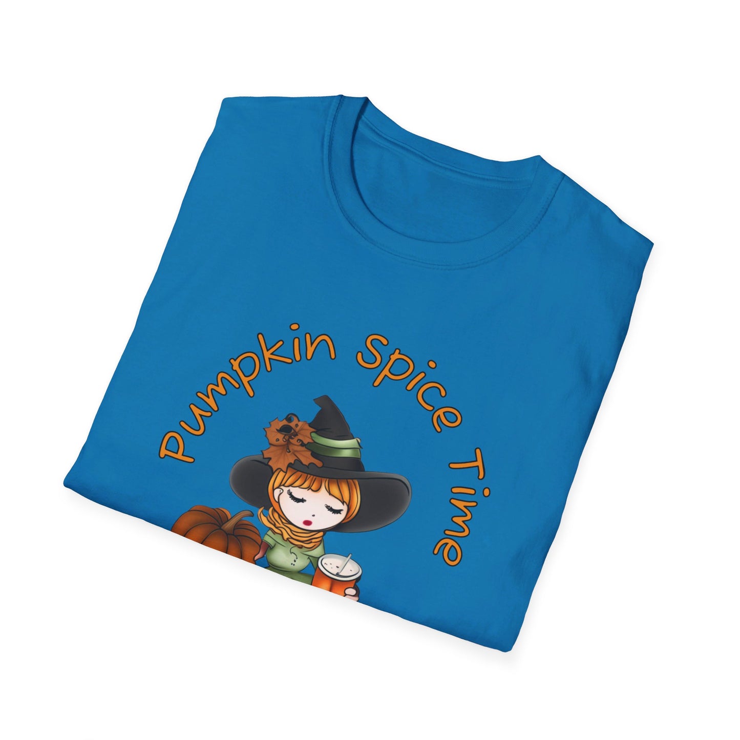 Pumpkin Spice Witch T-Shirt - Adorable Halloween Witch is all about her Pumpkin Spice