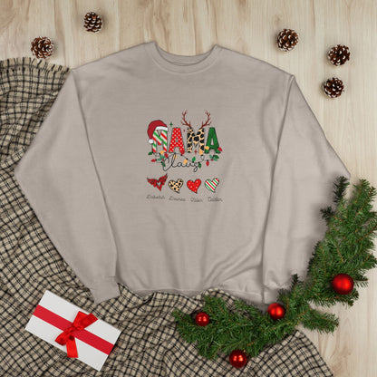 Mama Claus Personalized Unisex EcoSmart® Crewneck Sweatshirt