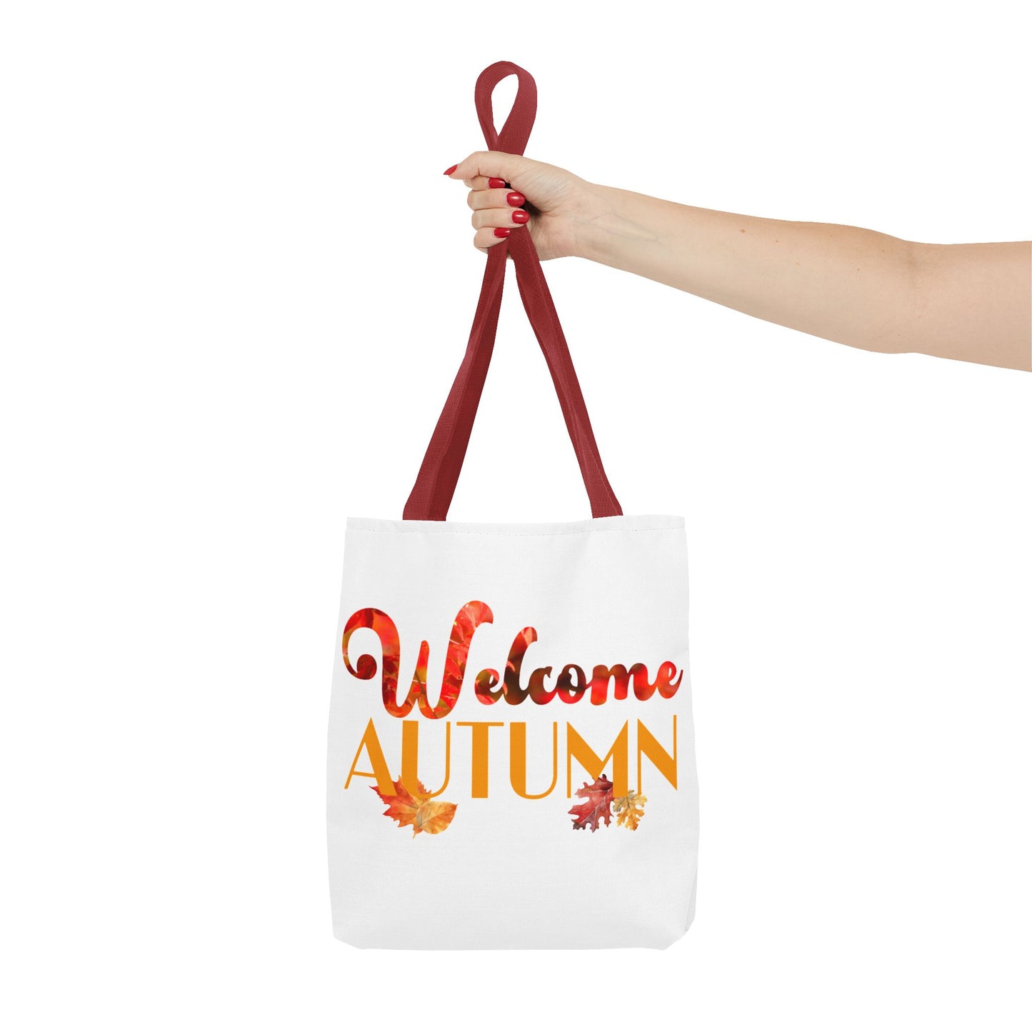 Welcome Autumn Leaves - Tote Bag (AOP)