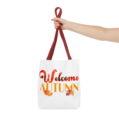 Welcome Autumn Leaves - Tote Bag (AOP)