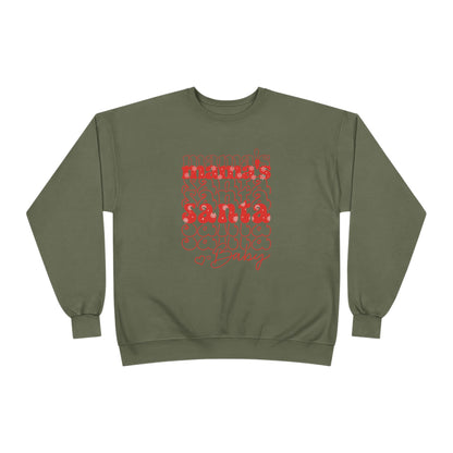 Mama's Santa Baby Unisex EcoSmart® Crewneck Sweatshirt