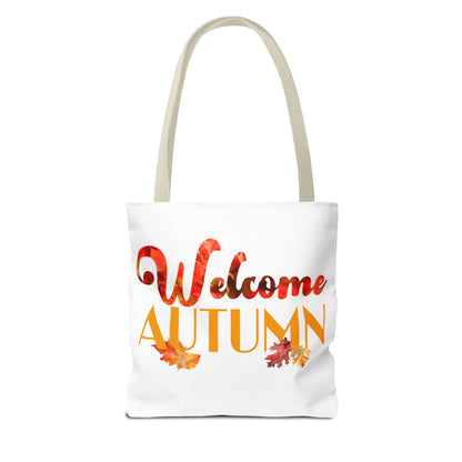 Welcome Autumn Leaves - Tote Bag (AOP)