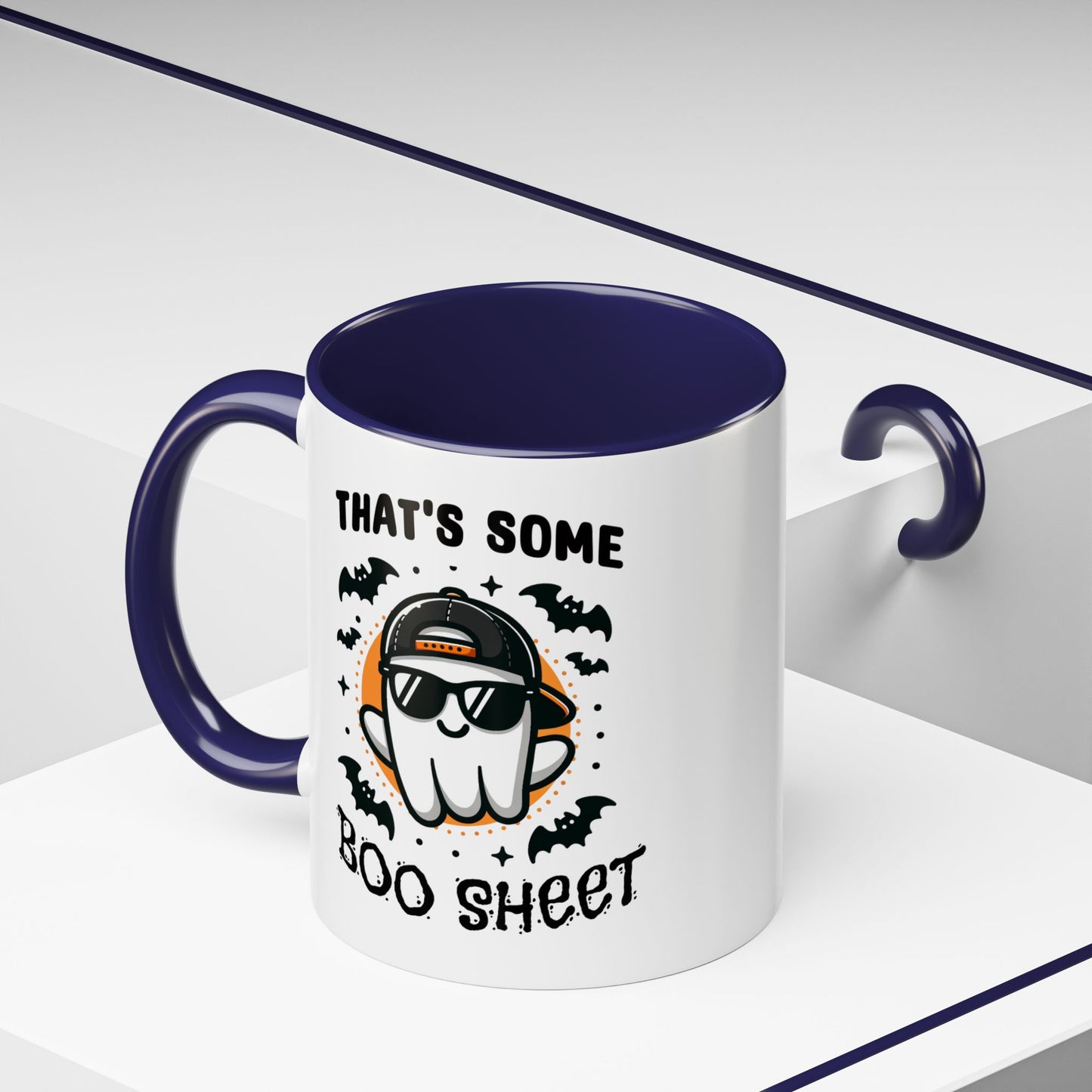 Halloween Accent Coffee Mug (11 oz) - That's Some Boo Sheet