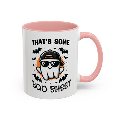 Halloween Accent Coffee Mug (11 oz) - That's Some Boo Sheet