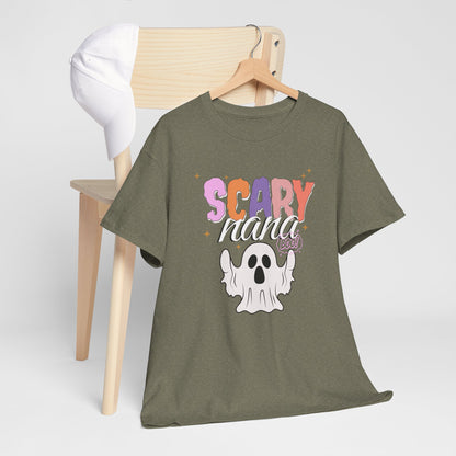 Unisex Heavy Cotton Tee - Scary Nana