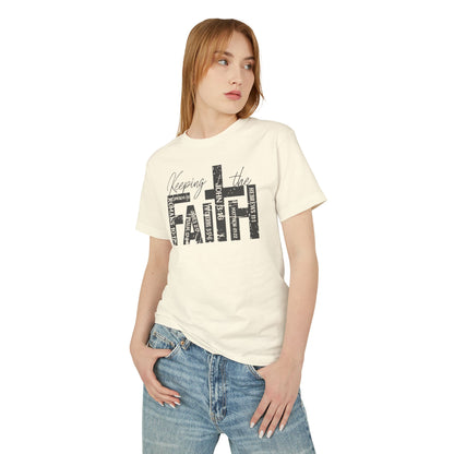 Keeping the Faith Unisex Garment-Dyed Heavyweight Cotton Tee