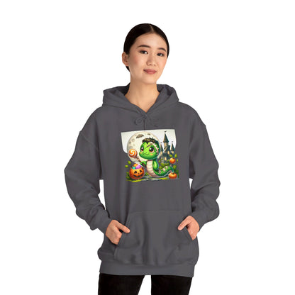 Baby Frankenstein Hooded Sweatshirt - This cute whimsical baby Frankenstein will surely endear you instead of creating fear and terror!