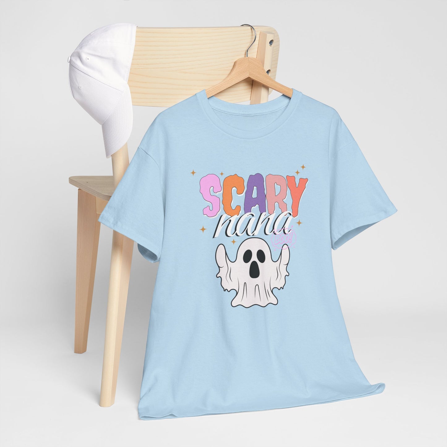 Unisex Heavy Cotton Tee - Scary Nana