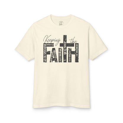 Keeping the Faith Unisex Garment-Dyed Heavyweight Cotton Tee